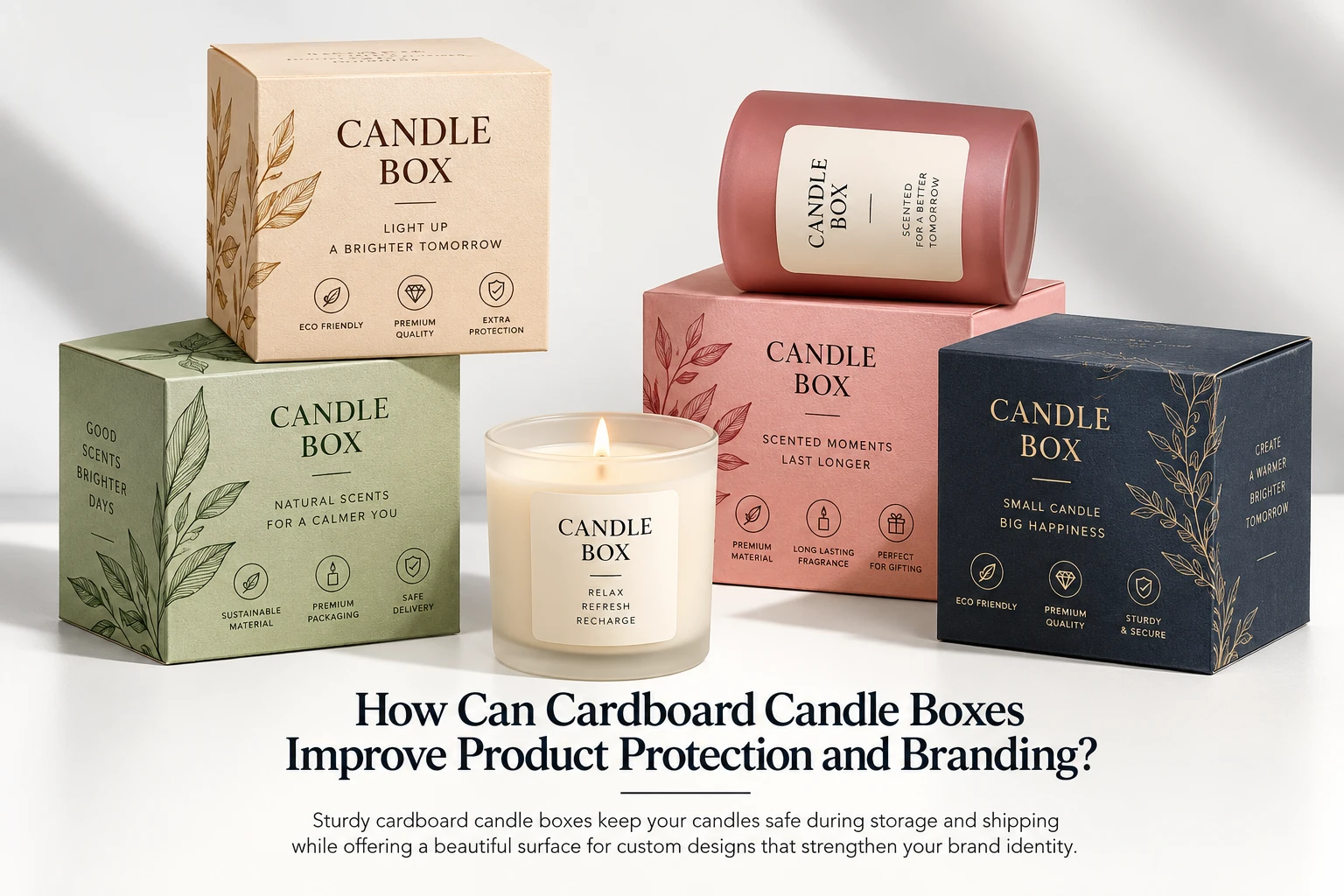 How Can Cardboard Candle Boxes Improve Product Protection and Branding?