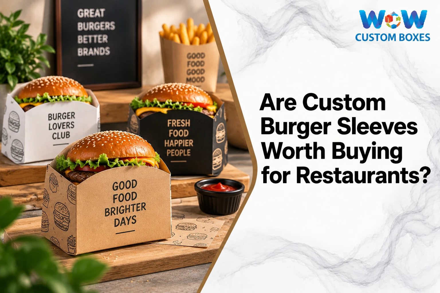 Are Custom Burger Sleeves Worth Buying for Restaurants?