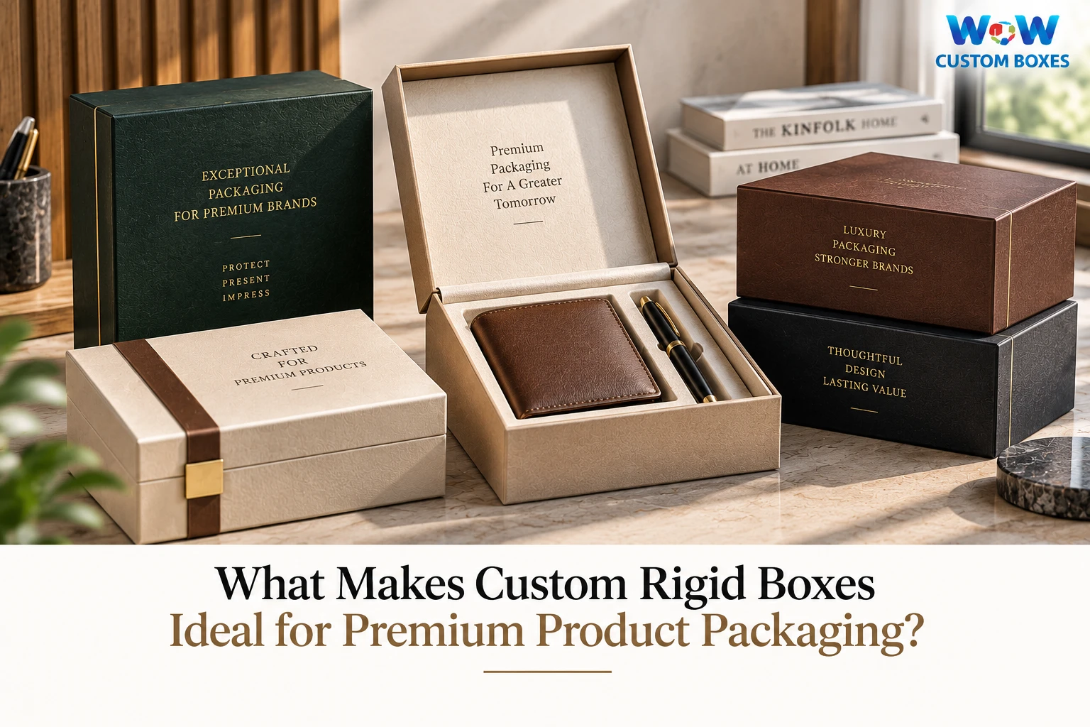 What Makes Custom Rigid Boxes Ideal for Premium Product Packaging?