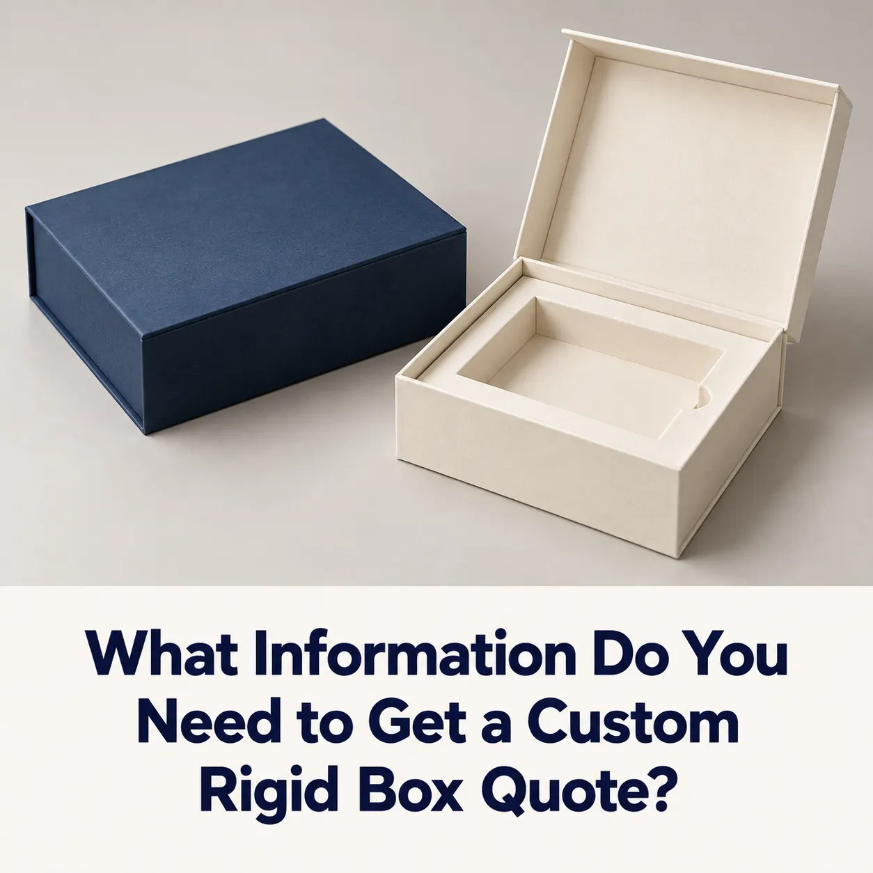 What Information Do You Need to Get a Custom Rigid Box Quote?