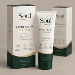 Soul Rapid Relief Cream Boxes