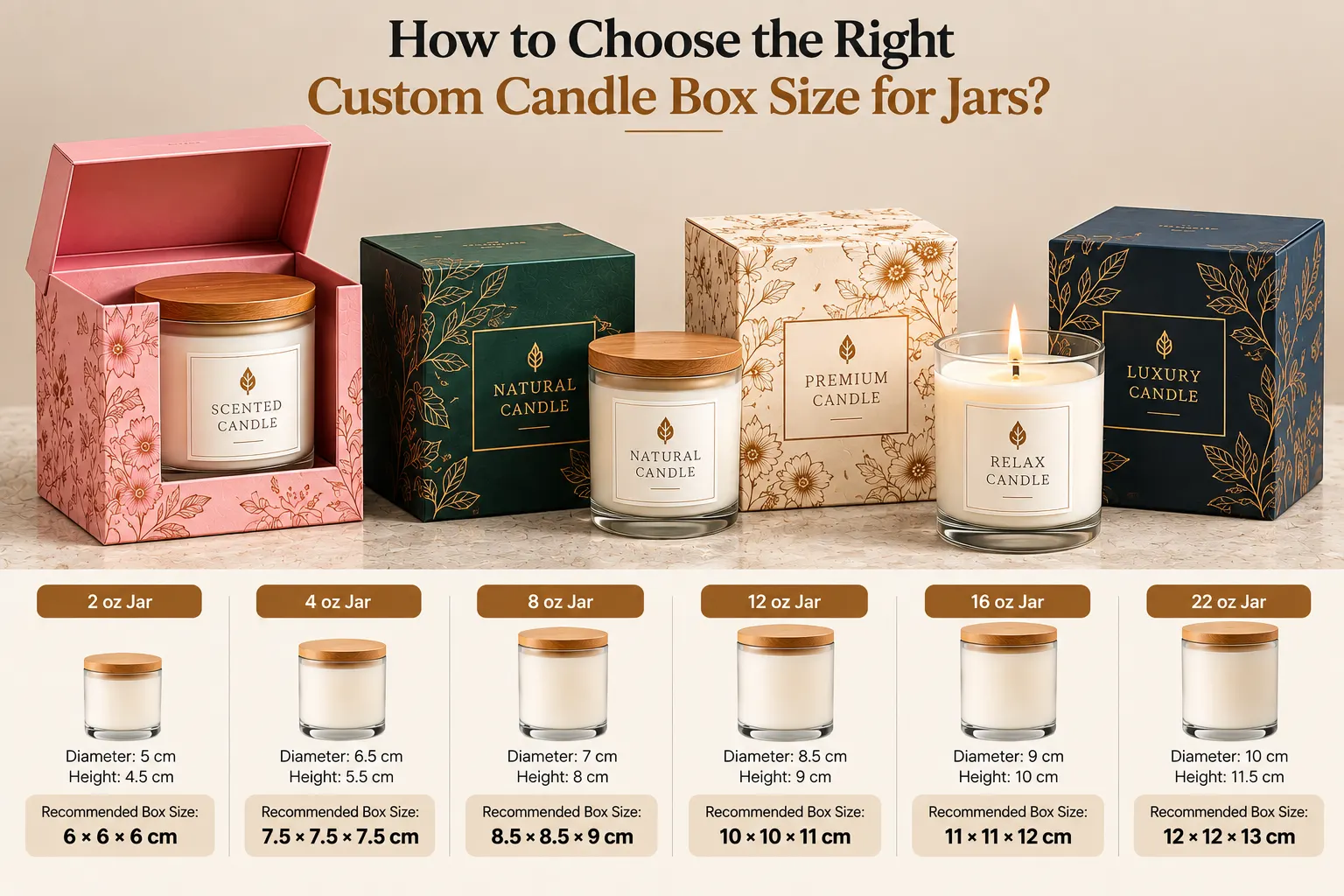 How to Choose the Right Custom Candle Box Size for Jars?