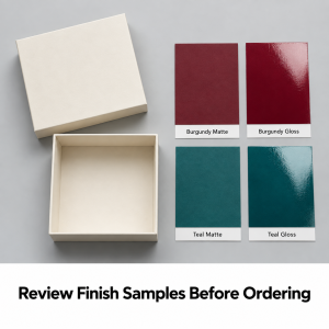 Matte vs Gloss Finishes for Custom Rigid Boxes: Which Should You Choose?